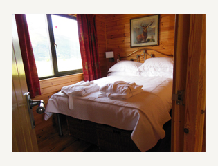 Kintail log cabin